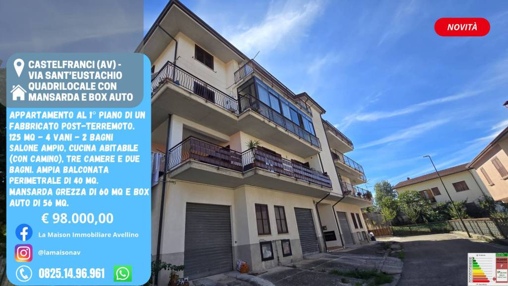 appartamento in vendita a Castelfranci