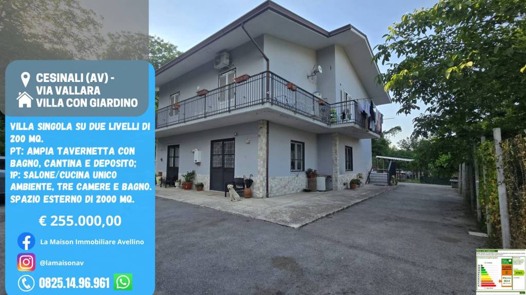 casa indipendente in vendita a Cesinali in zona Villa San Nicola