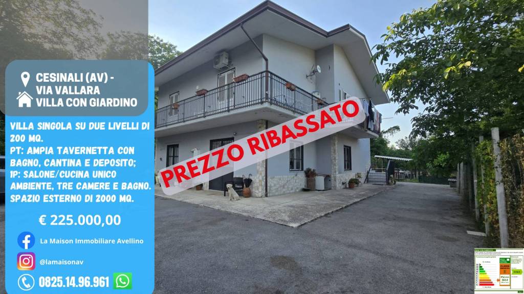 casa indipendente in vendita a Cesinali in zona Villa San Nicola
