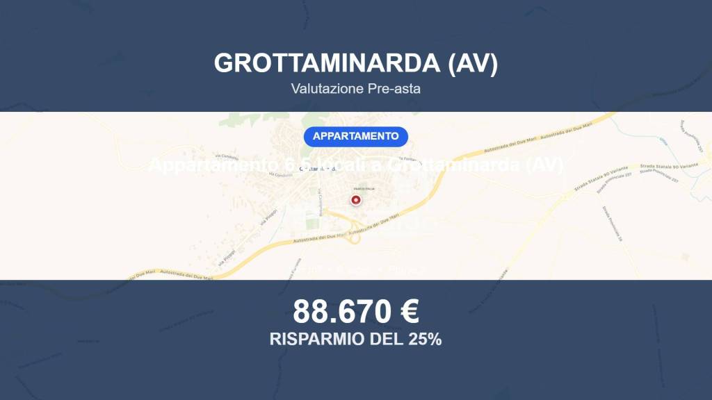 appartamento in vendita a Grottaminarda