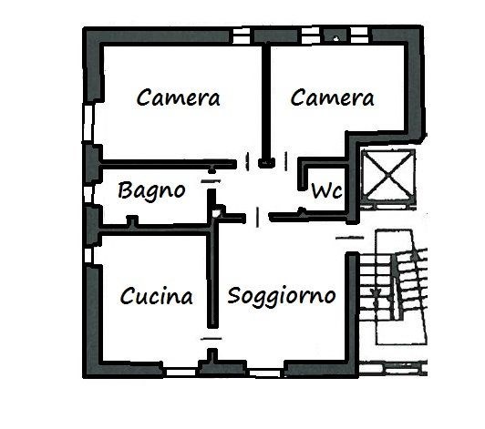 appartamento in vendita ad Alba