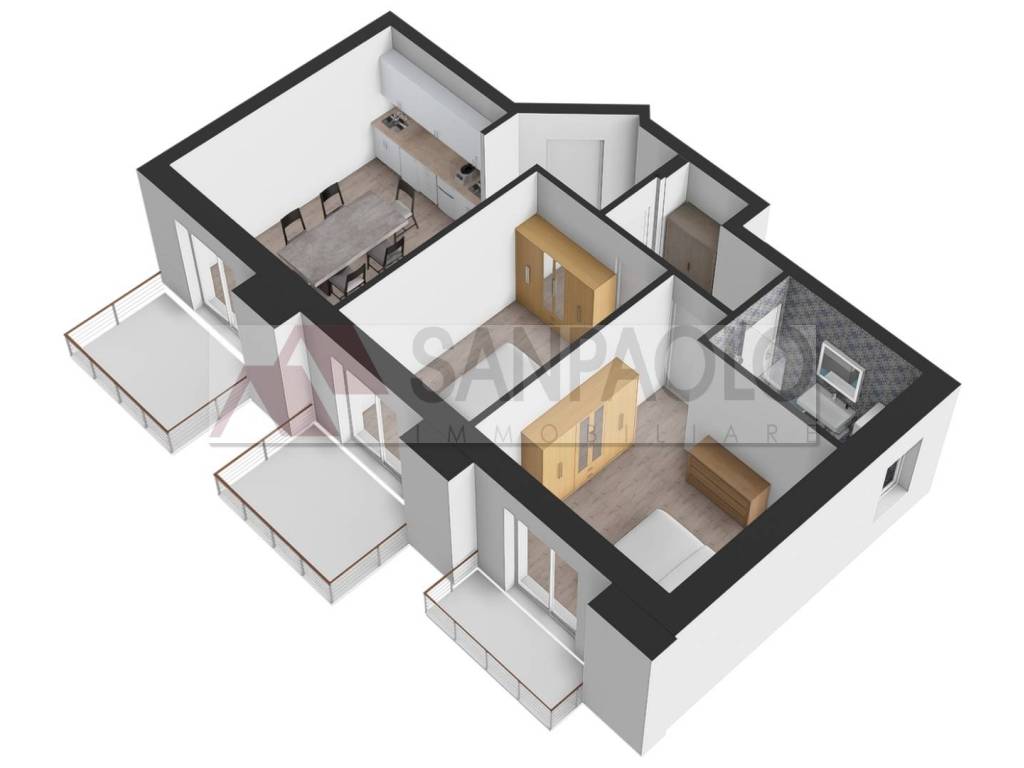 appartamento in vendita ad Alba