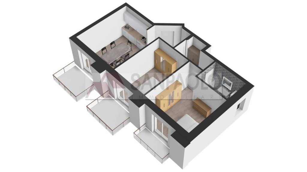 appartamento in vendita ad Alba