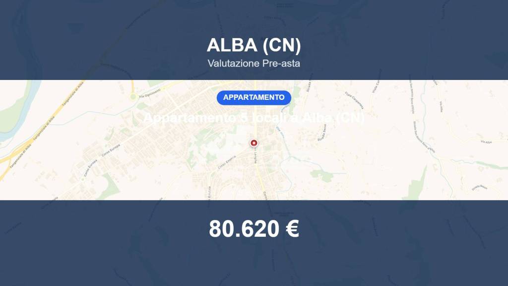 appartamento in vendita ad Alba