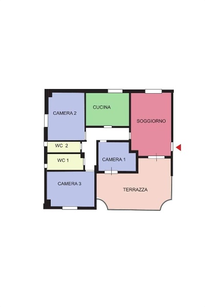 appartamento in vendita a Mercogliano in zona Torrette