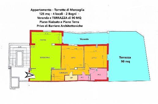appartamento in vendita a Mercogliano in zona Torrette