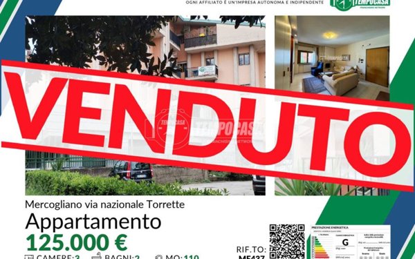 appartamento in vendita a Mercogliano in zona Torrette