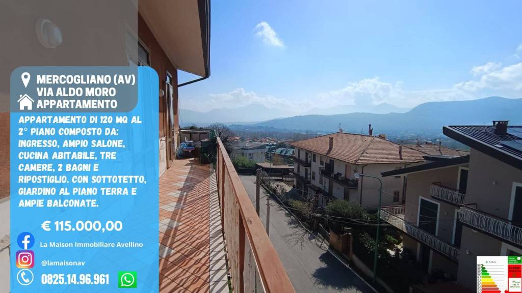 appartamento in vendita a Mercogliano