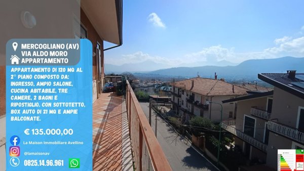 appartamento in vendita a Mercogliano in zona Torrette