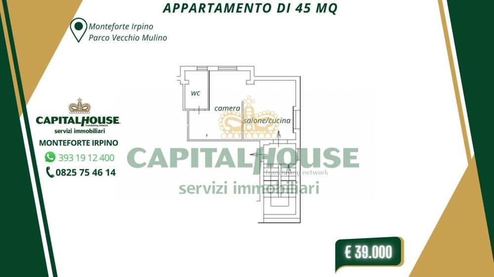 appartamento in vendita a Monteforte Irpino