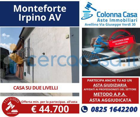 casa indipendente in vendita a Monteforte Irpino
