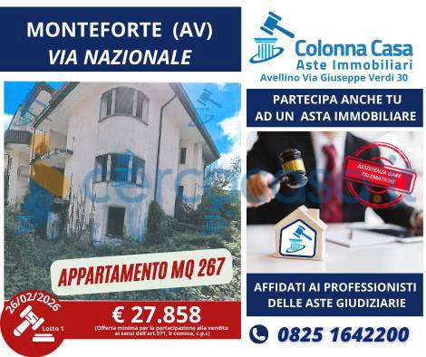 appartamento in vendita a Monteforte Irpino