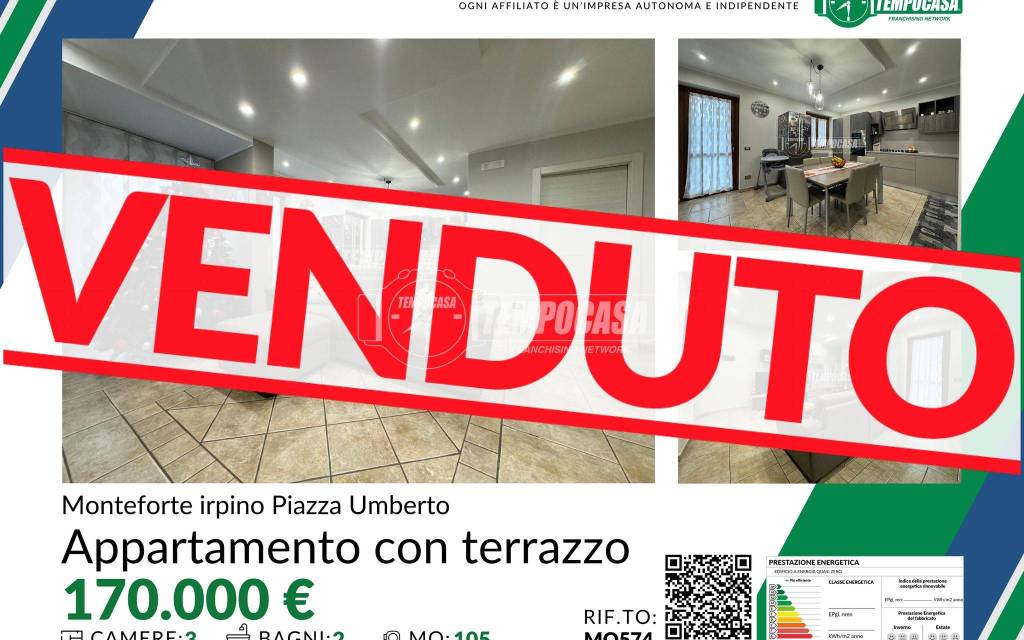appartamento in vendita a Monteforte Irpino