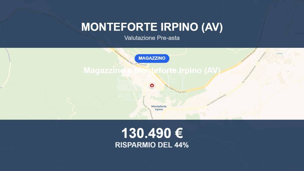 locale commerciale in vendita a Monteforte Irpino