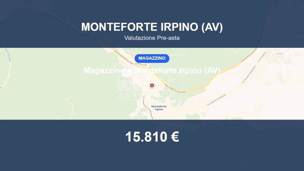 locale commerciale in vendita a Monteforte Irpino