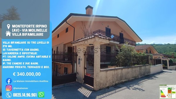 casa indipendente in vendita a Monteforte Irpino in zona Molinelle
