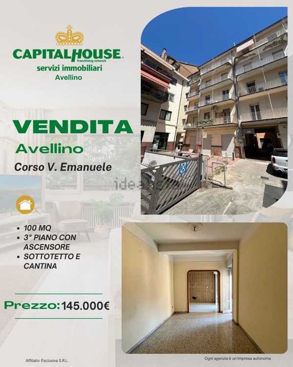 appartamento in vendita a Monteforte Irpino