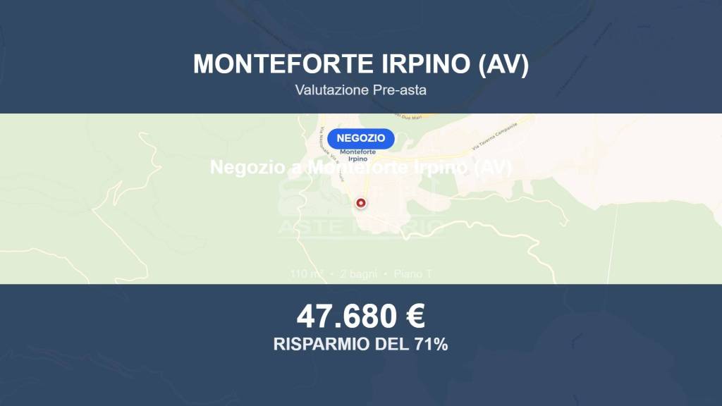 negozio in vendita a Monteforte Irpino in zona Campi