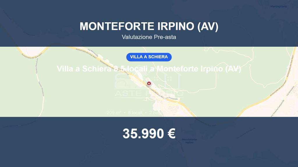 casa indipendente in vendita a Monteforte Irpino in zona Campi