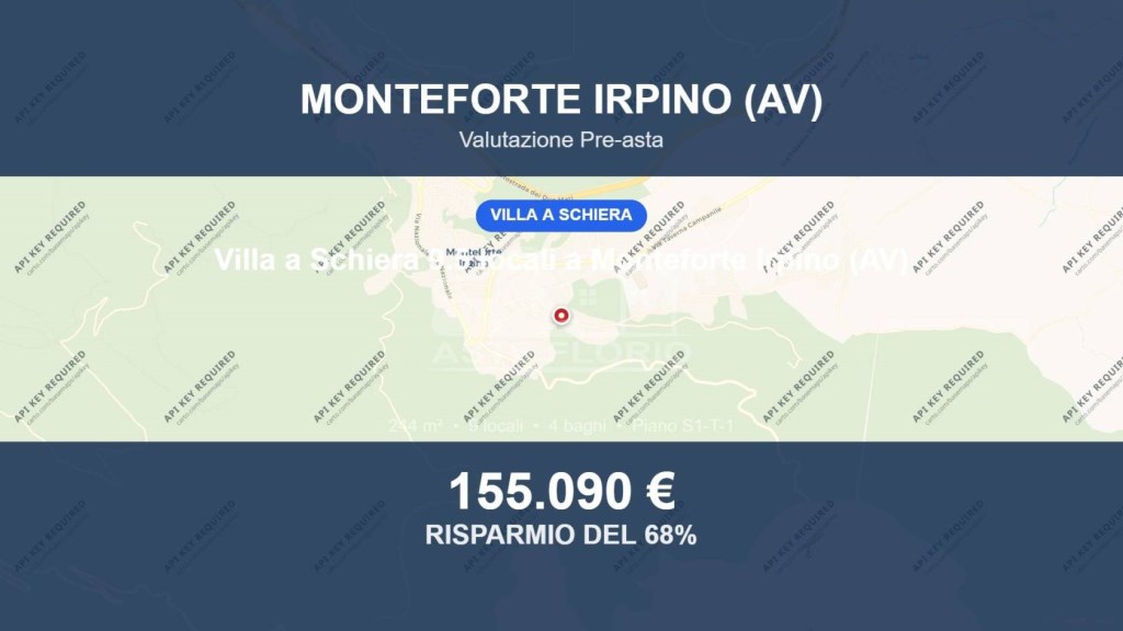 casa indipendente in vendita a Monteforte Irpino in zona Alvanella