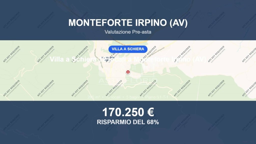 casa indipendente in vendita a Monteforte Irpino in zona Alvanella