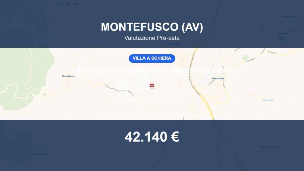 casa indipendente in vendita a Montefusco