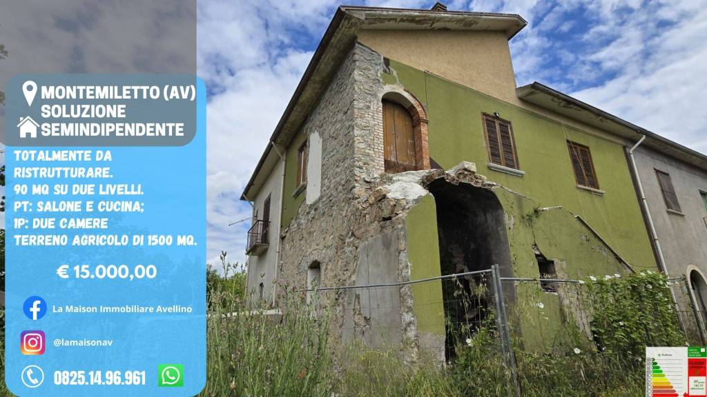 appartamento in vendita a Montemiletto