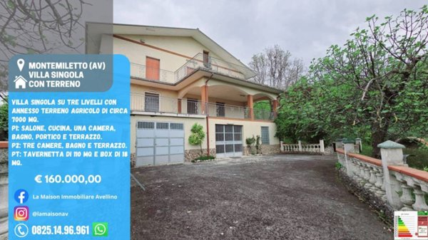 casa indipendente in vendita a Montemiletto