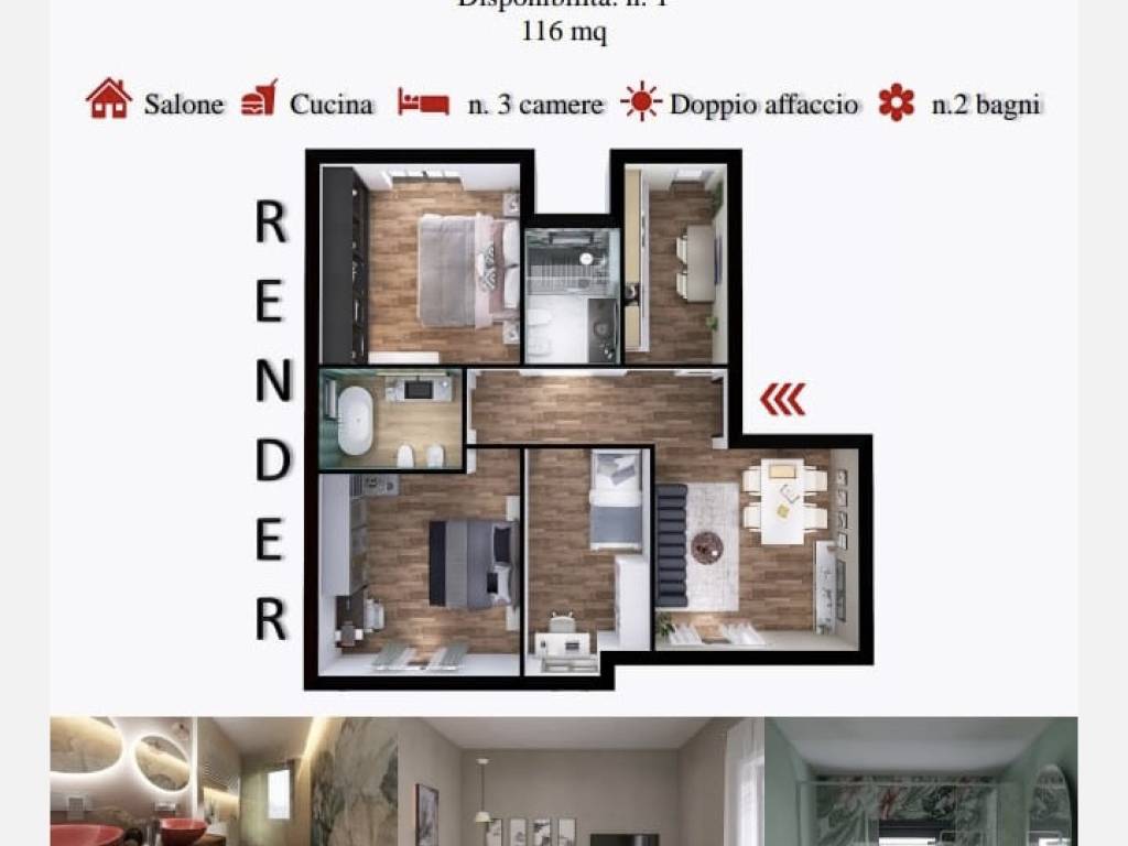 appartamento in vendita a Montemiletto