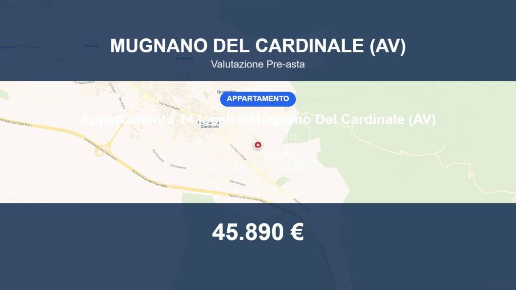 appartamento in vendita a Mugnano del Cardinale