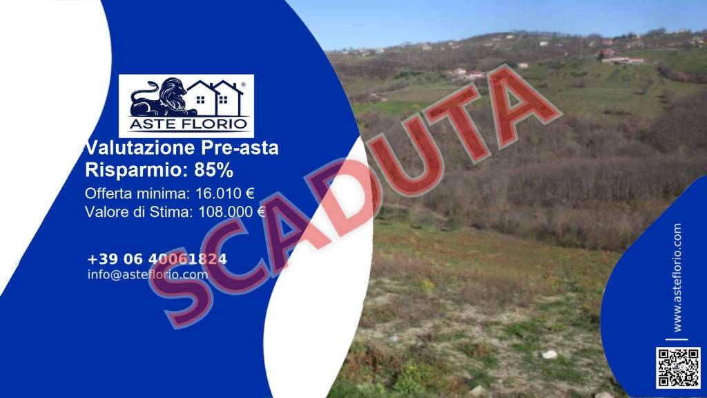 terreno agricolo in vendita a Nusco in zona Ponteromito