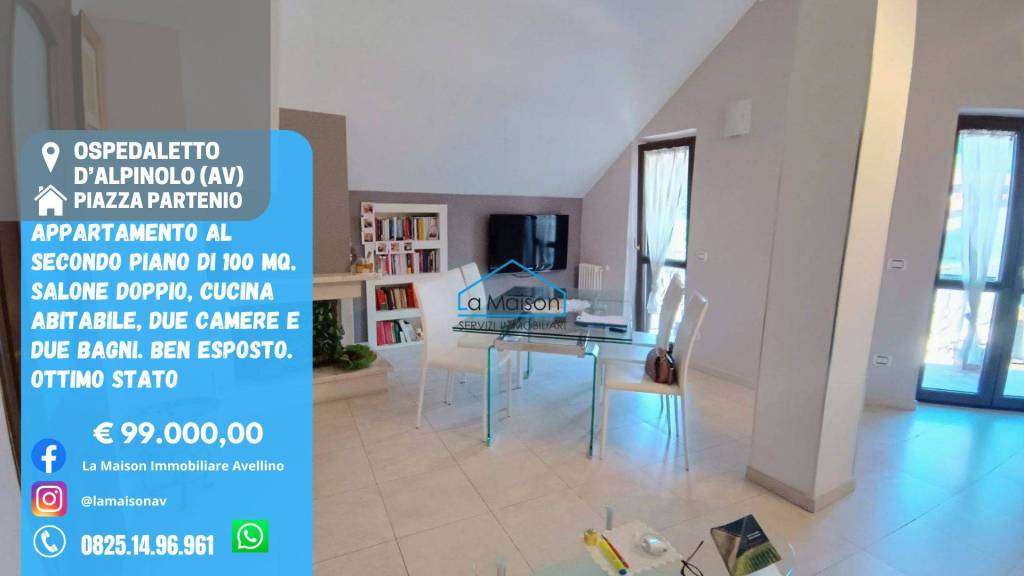 appartamento in vendita ad Ospedaletto d'Alpinolo