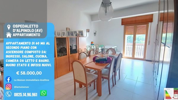 appartamento in vendita ad Ospedaletto d'Alpinolo