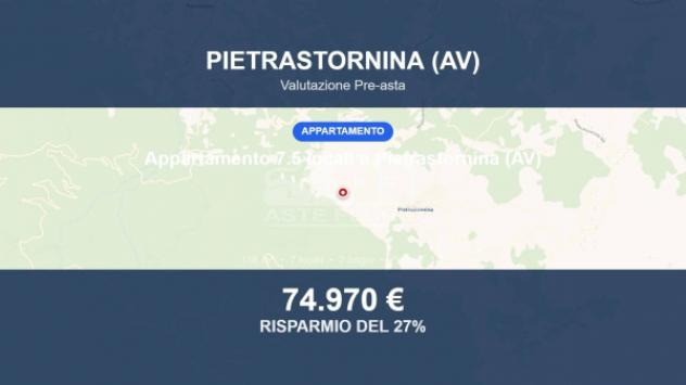 appartamento in vendita a Pietrastornina