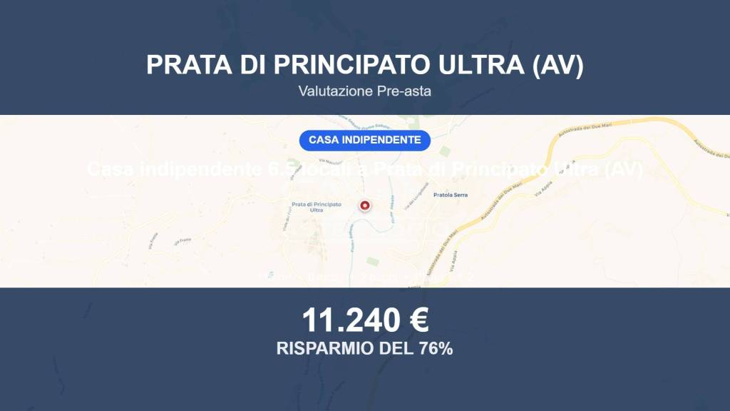 casa indipendente in vendita a Prata di Principato Ultra