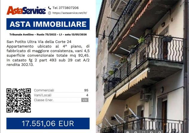 appartamento in vendita a San Potito Ultra