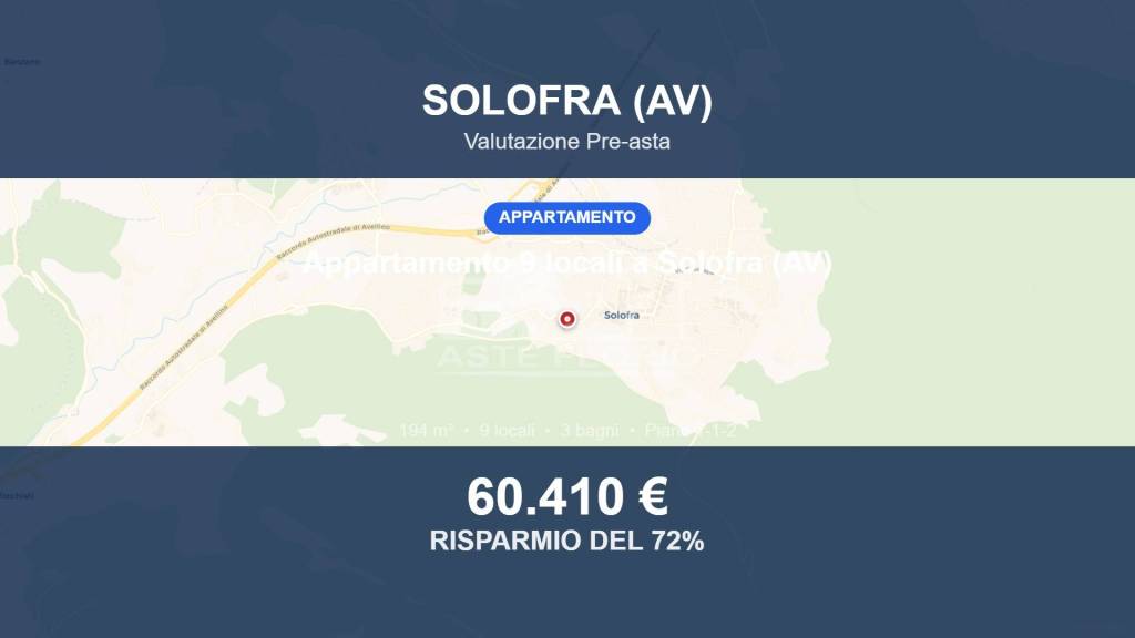 appartamento in vendita a Solofra