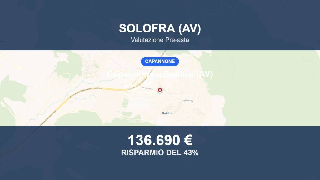 locale commerciale in vendita a Solofra in zona Sant'Andrea Apostolo