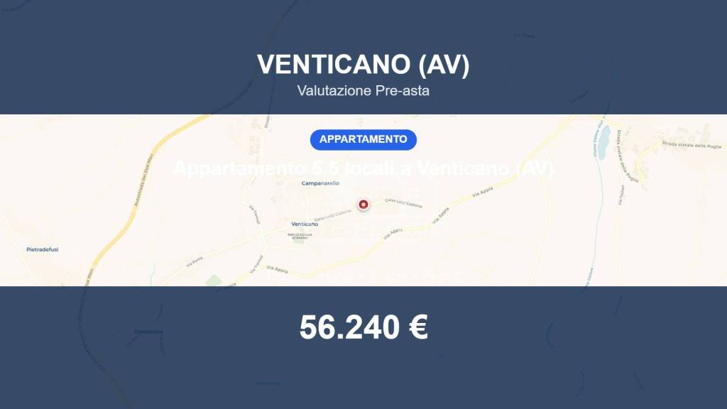 appartamento in vendita a Venticano