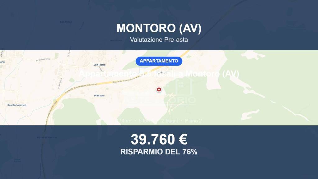 appartamento in vendita a Montoro in zona Aterrana