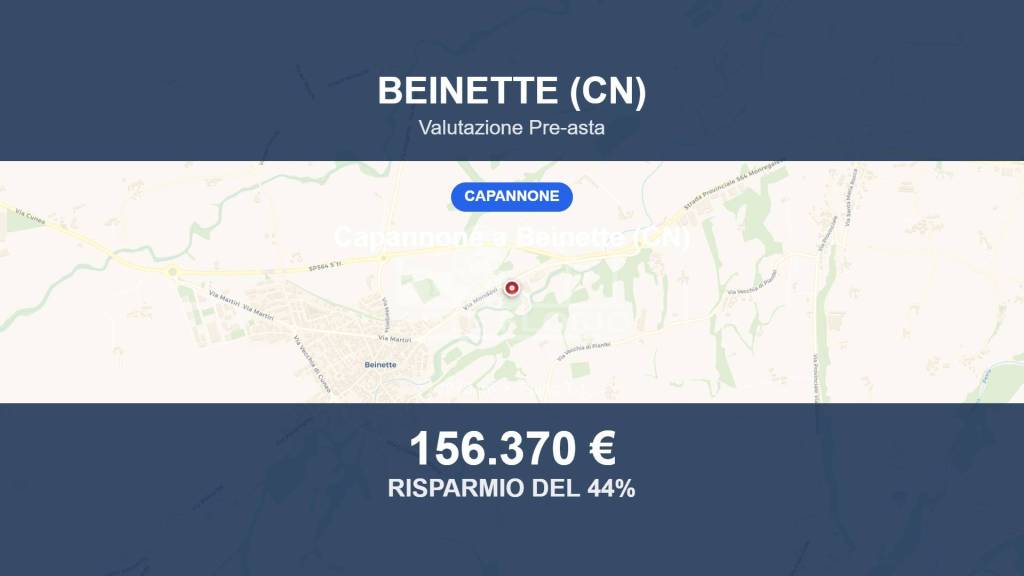 locale commerciale in vendita a Beinette
