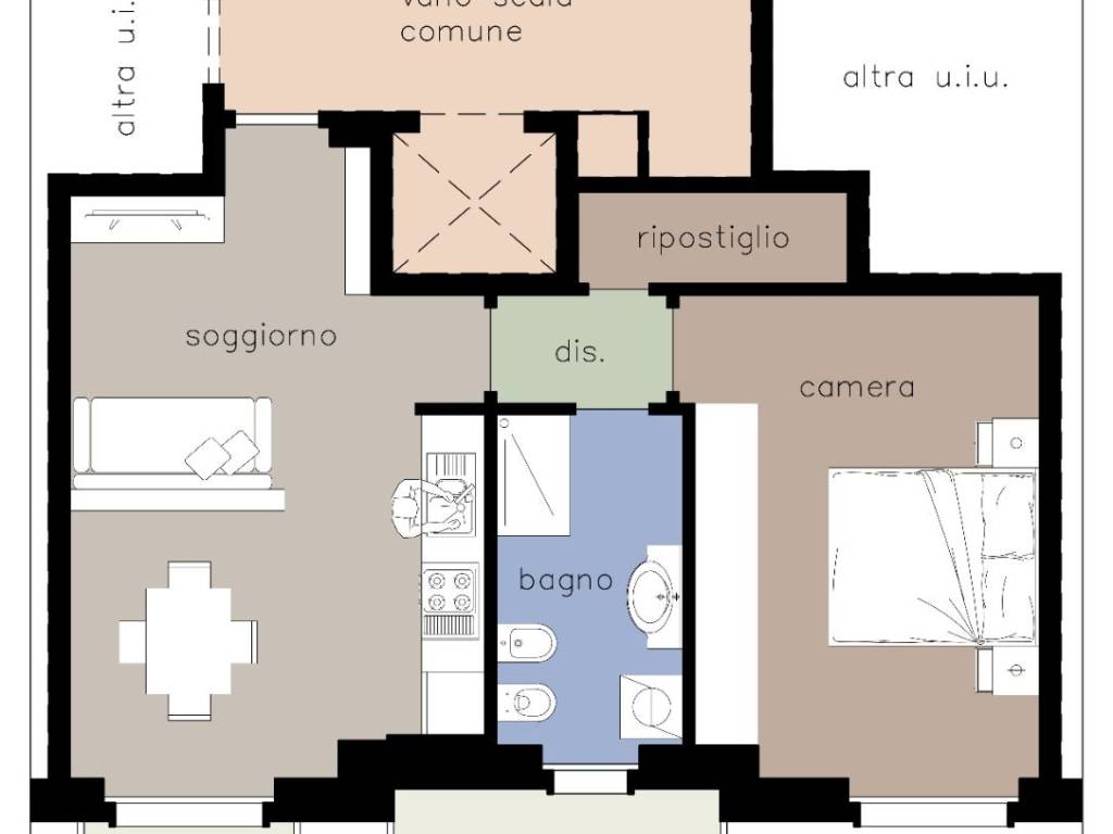 appartamento in vendita a Busca