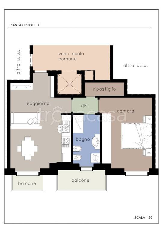 appartamento in vendita a Busca