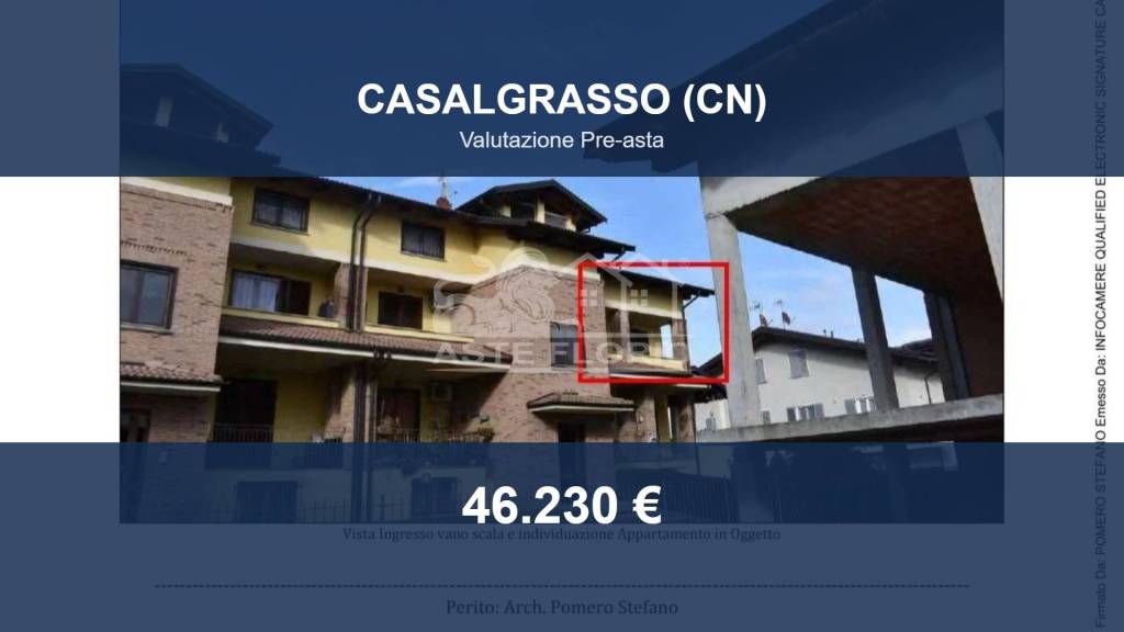 appartamento in vendita a Casalgrasso