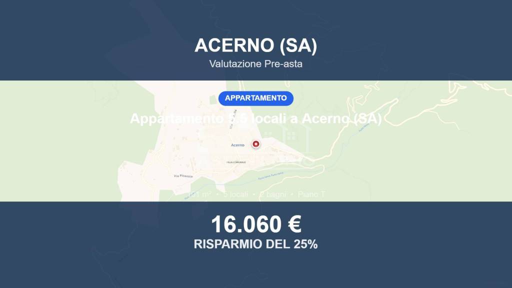 appartamento in vendita ad Acerno