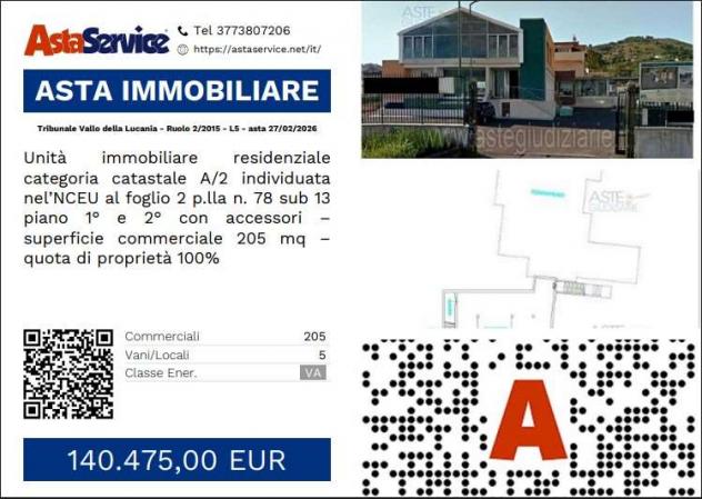 quadrivano in vendita ad Agropoli