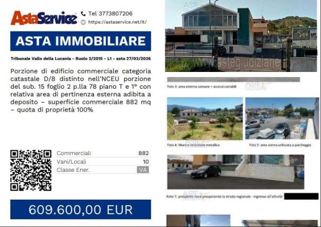locale commerciale in vendita ad Agropoli