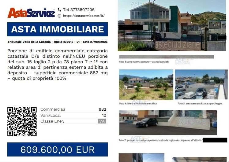 locale commerciale in vendita ad Agropoli