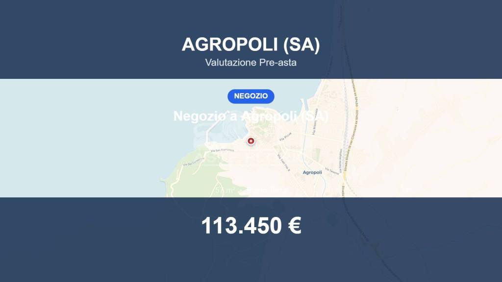 negozio in vendita ad Agropoli