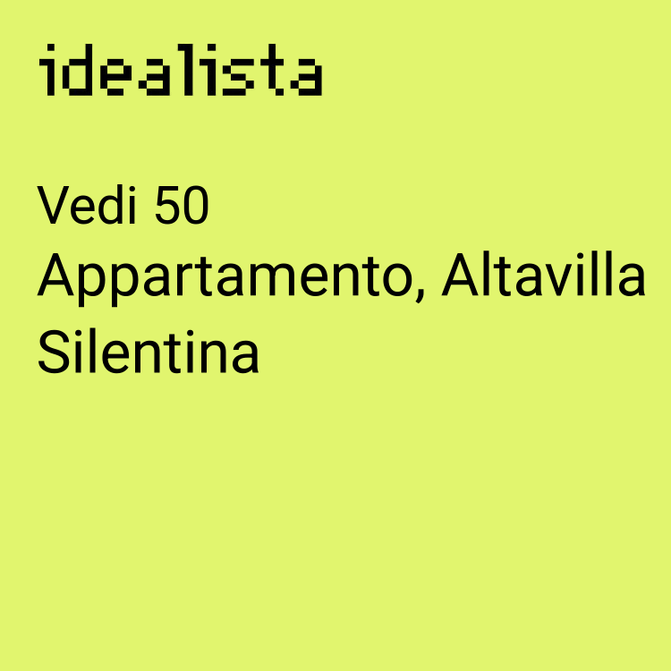 appartamento in vendita ad Altavilla Silentina